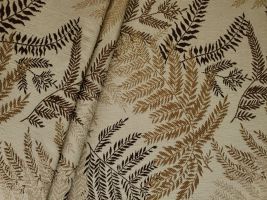Fern Valley Pecan Upholstery Fabric - ships separately