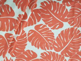 Richloom Albury Coral Drapery Fabric