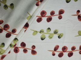 Cherry Berry Melon Upholstery Fabric - ships separately