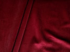 Como Crimson Velvet Drapery / Upholstery Fabric