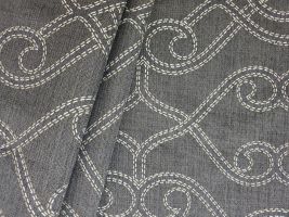 Richloom Kilgore Graphite Upholstery Fabric