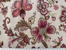 Garden Crewel Berry Fabric