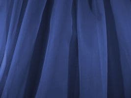 118" Drapery Sheer Voile Royal Fabric