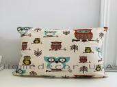owl pillow cover