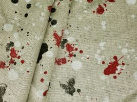 Dropcloth Granite Drapery / Upholstery Fabric