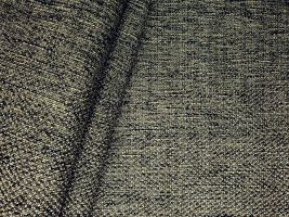 Hanover Charcoal Tweed Upholstery Fabric