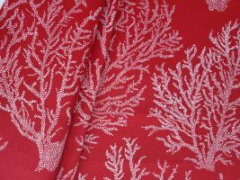 Richloom Sea Coral Red Indoor / Outdoor Fabric