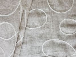 P Kaufmann Chime Linen 203 Sheer Drapery Fabric