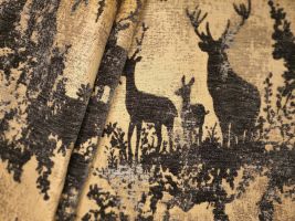 Elk River Goldenrod Upholstery Fabric