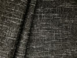 Fiasco Charcoal Velvet Upholstery Fabric