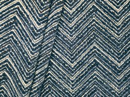 Knossos Deep Teal Chenille Upholstery Fabric - ships separately