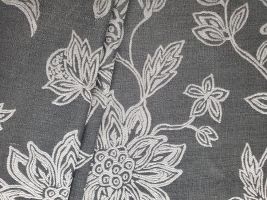 Tempo Olivia Slate Upholstery Fabric