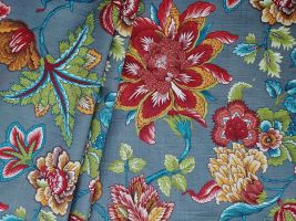 Splendor Poppy Drapery Fabric