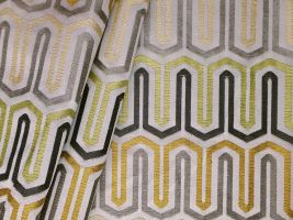 Sysmetry Citrine Upholstery Fabric - ships separately