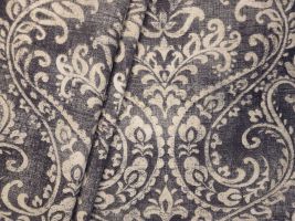 Covington Toulouse Slate Drapery Fabric