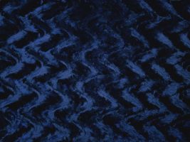 Twirl Navy Faux Fur Fabric - ships separately