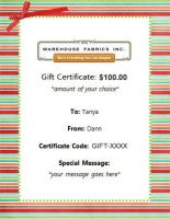 Any Occasion Gift Certificate
