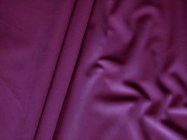 Como Eggplant Velvet Drapery / Upholstery Fabric