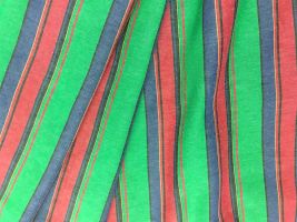 Stellar Stripe Primary Faille Fabric