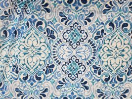 Richloom Fiorella Baltic Indoor / Outdoor Fabric