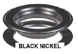 black nickel grommet