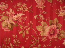 Lovebird Red Fabric
