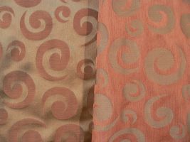 Maya Coral Fabric