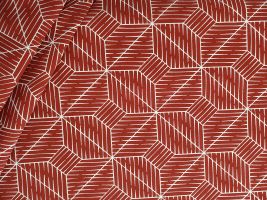 Planx Red 31 Indoor / Outdoor Fabric by Covington
