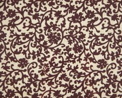Seville Decadent Chocolate / Linen Fabric