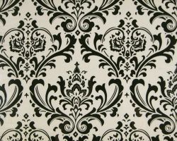 Traditions Black / Natural Fabric