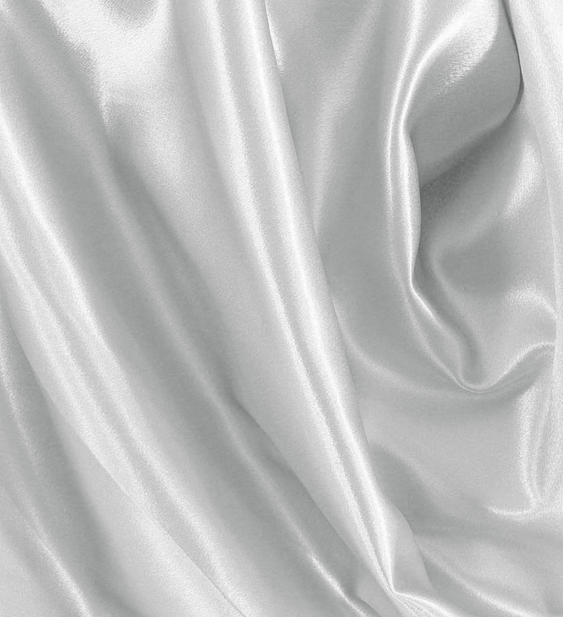 Crepe Back Satin Fabric - #1126 Silver