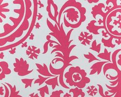 Suzani Candy Pink Fabric