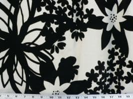 Juno Ebony Velvet Fabric