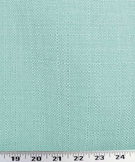 Drapery Upholstery Fabric Slubbed Polyester Faux Silk Solid Turquoise 