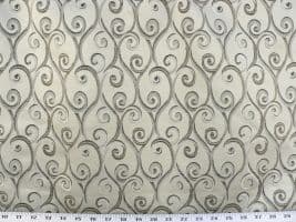 Ambrosia Silver Fabric