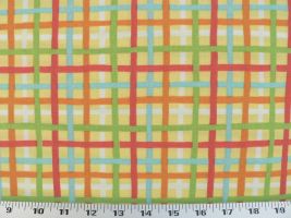 Baja Plaid Lemon Fabric - Indoor/Outdoor