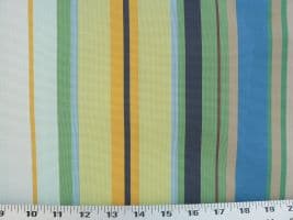 Cabo Stripe BK Pacific Fabric - Indoor/Outdoor