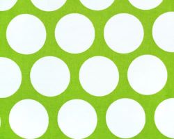 Dandie Chartreuse Fabric / White