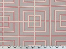 Fretscene Coral Fabric - Indoor/Outdoor Fabric
