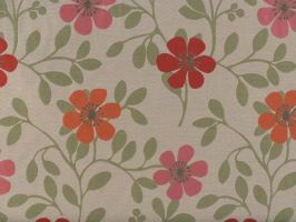 Delia Poppy Fabric