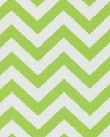 Chevron Lime Fabric - Indoor/Outdoor