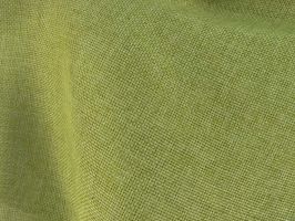 Vintage Linen / Burlap Avocado Fabric