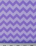 Chevron Purple / Lavender Fabric