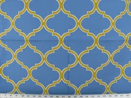 Irondaze Cobalt Fabric - Indoor / Outdoor