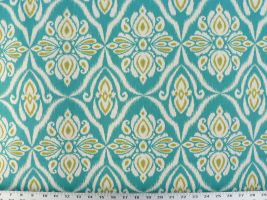 Terrasol Jaipur Peacock Fabric - Indoor / Outdoor