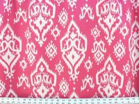 Raji Candy Pink / White Fabric