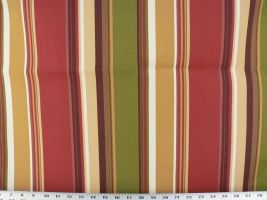 Westport Stripe Henna Fabric - Indoor / Outdoor