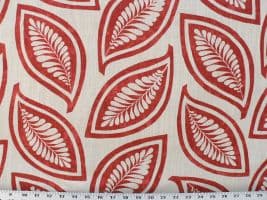 Leaf Forever Scarlet Fabric