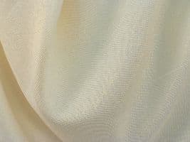 Vintage Linen Burlap Metallic Ivory / Gold Fabric