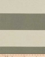 Cabana Stripe Summerland Grey / Linen Fabric